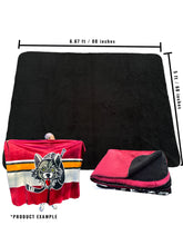 Load image into Gallery viewer, Danbury Trashers Sherpa Blanket
